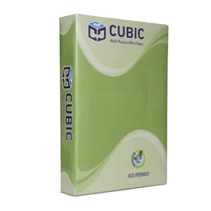 Cubic A4 70gsm Copier Paper - 500 Sheets, Pack of 3